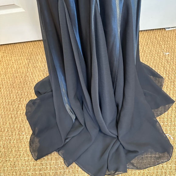 Jodi Kristopher mermaid gown black size 9/10 - Picture 3 of 6